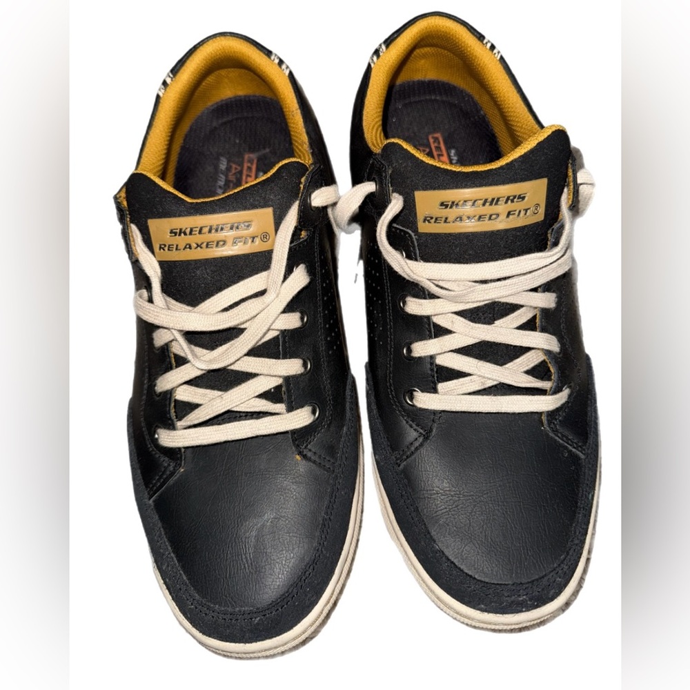 Skechers Men's Blue and Yellow Sneakers